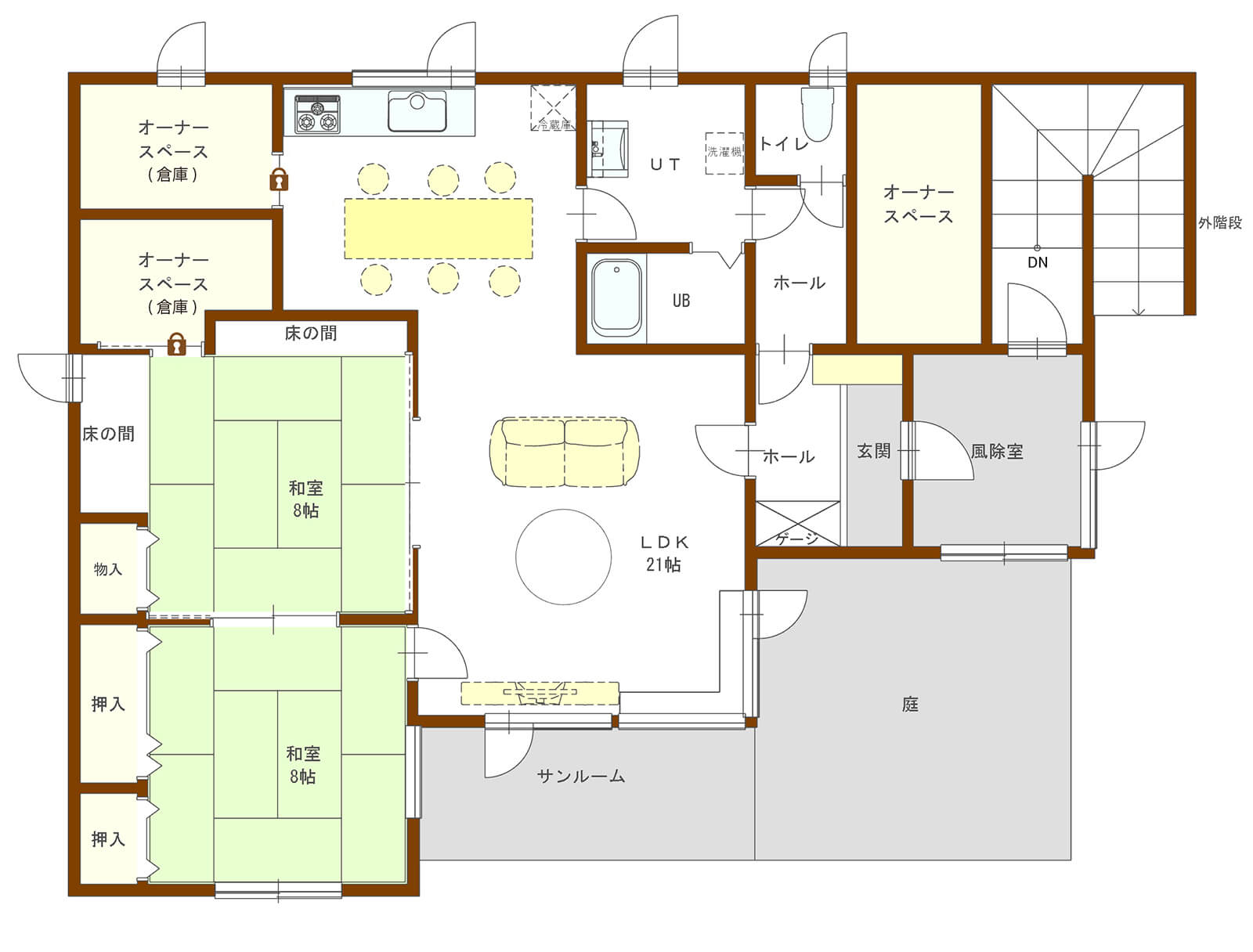 施設間取図